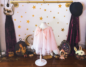 Pink Sparkle Capelet