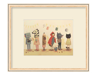 Costume Party Wall Art