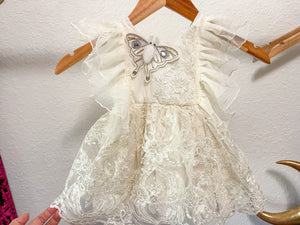 Winter Dreams- Moth Romper Dress Set
