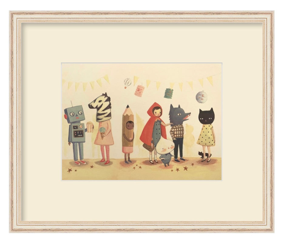Costume Party Wall Art