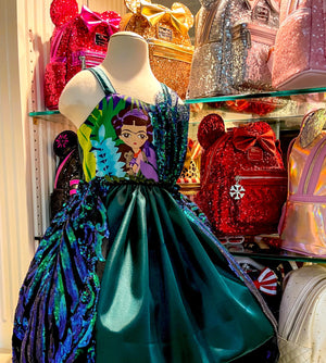 Tropical Forest Frida Dress