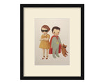 Superhero Duo Wall Art