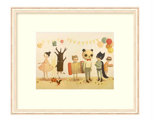 Costume Party Wall Art