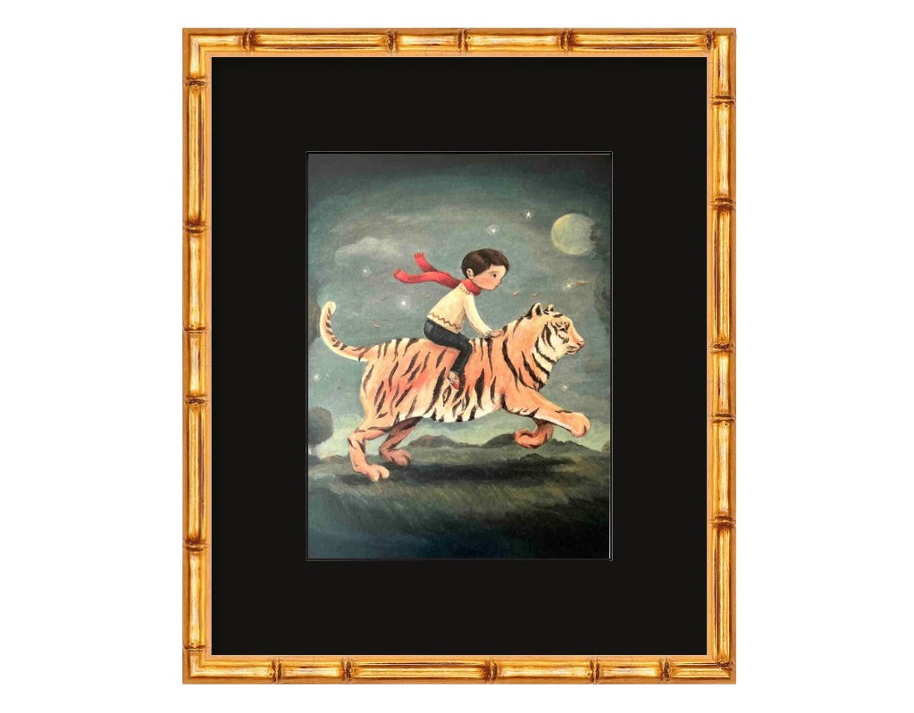 Tiger at Midnight Wall Art