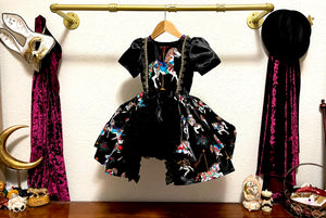 Vintage Carousel Christmas Dress