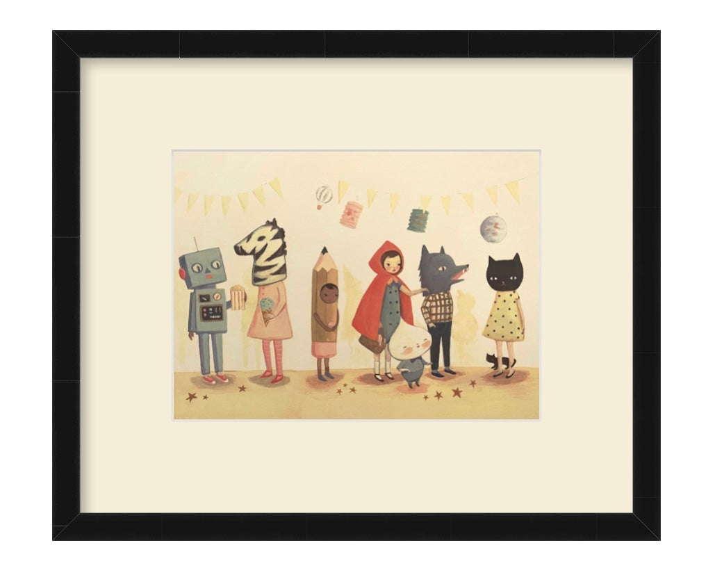 Costume Party Wall Art